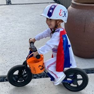 Toddler Evel Knievel Halloween costume